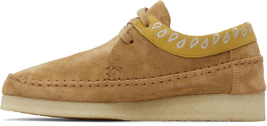 Clarks Originals Tan Weaver Derbys - Picture 2