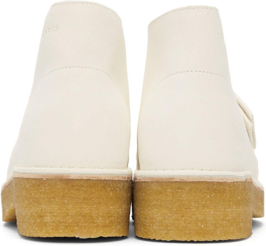 Clarks Originals White Suede 221 Desert Boots