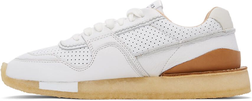Clarks Originals White Tor Run Sneakers - Picture 4