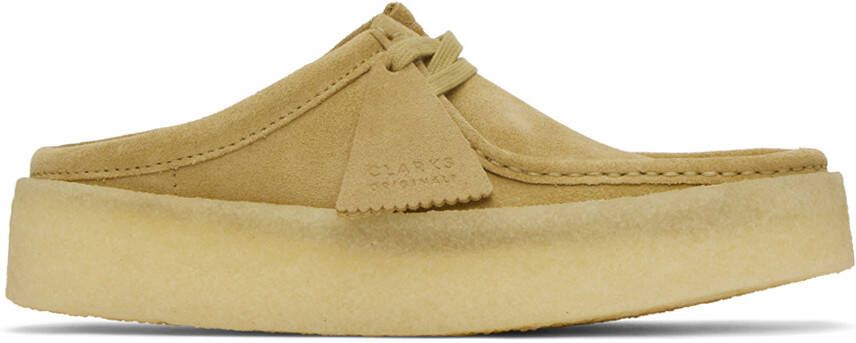 Clarks Originals Beige Wallabee Cup Lo Loafers - Picture 5