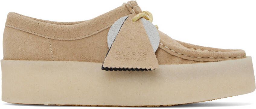 Clarks Originals Beige Wallabee Cup Oxfords - Picture 5