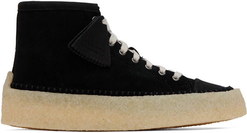 Clarks Originals Black Caravan Desert Boots - Picture 5