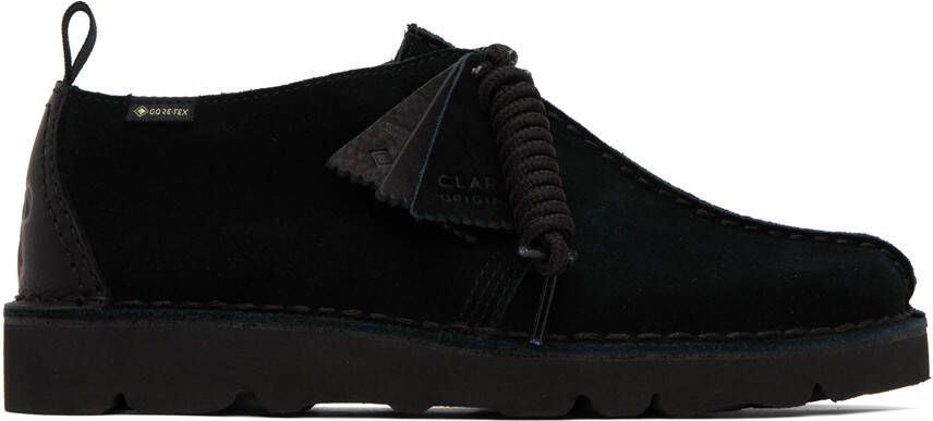 Clarks Originals Black Suede Desert Trek Gore-Tex Lace-Up Shoes - Picture 6