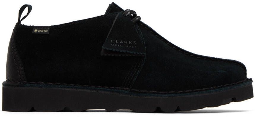 Clarks Originals Black Suede Desert Trek Gore-Tex Lace-Up Shoes - Picture 3