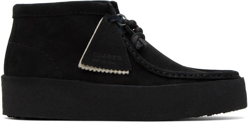 Clarks Originals Black Wallabee Cup Boots