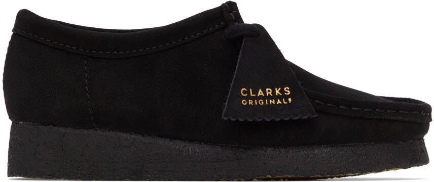 Clarks Originals Black Wallabee Derbys - Picture 5