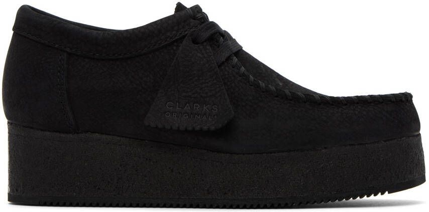 Clarks Originals Black Wallacraft Derbys - Picture 5