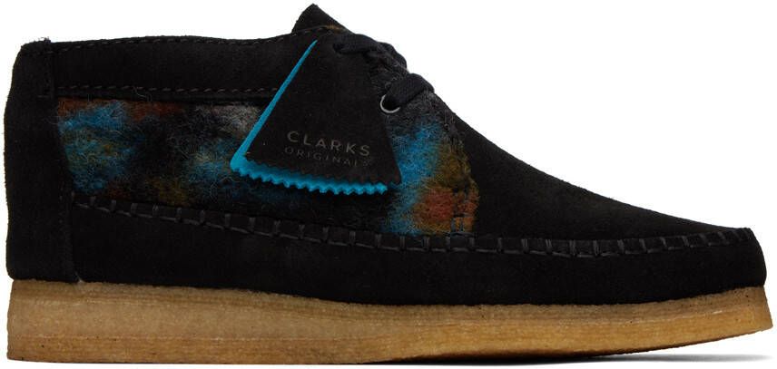 Clarks Originals Black Weaver Desert Boot - Picture 5