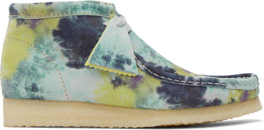 Clarks Originals Blue Wallabee Boots - Picture 5