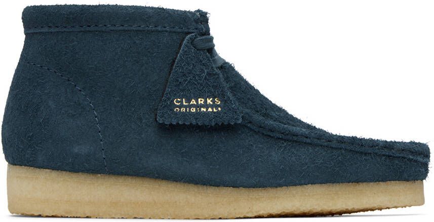 Clarks Originals Blue Wallabee Boots - Picture 5