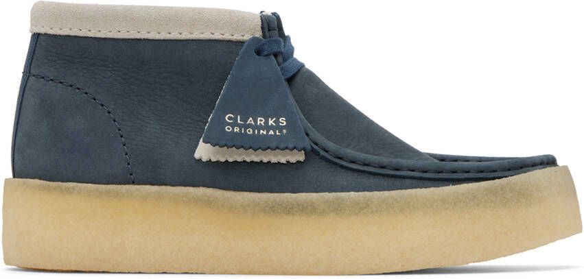 Clarks Originals Blue Wallabee Cup Desert Boots - Picture 5