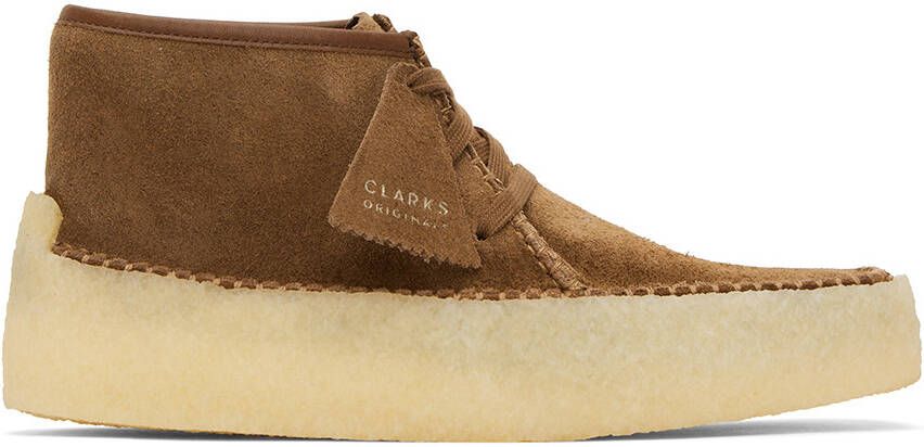 Clarks Originals Brown Caravan Desert Boots - Picture 4