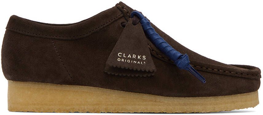 Clarks Originals Brown Wallabee Derbys - Picture 4