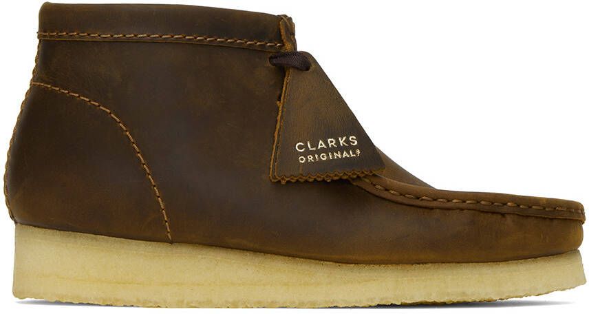 Clarks Originals Brown Wallabee Desert Boots - Picture 6