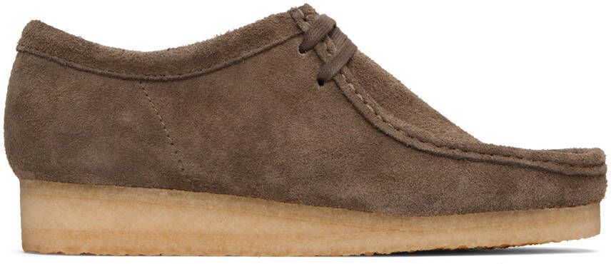 Clarks Originals Gray Wallabee Derbys - Picture 5