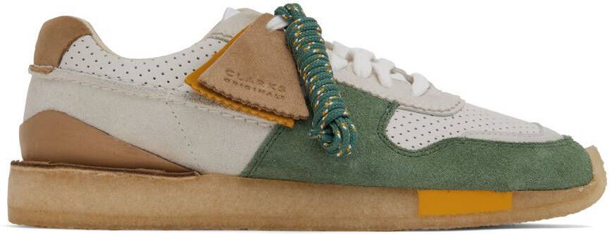 Clarks Originals Green Tor Run Sneakers - Picture 4