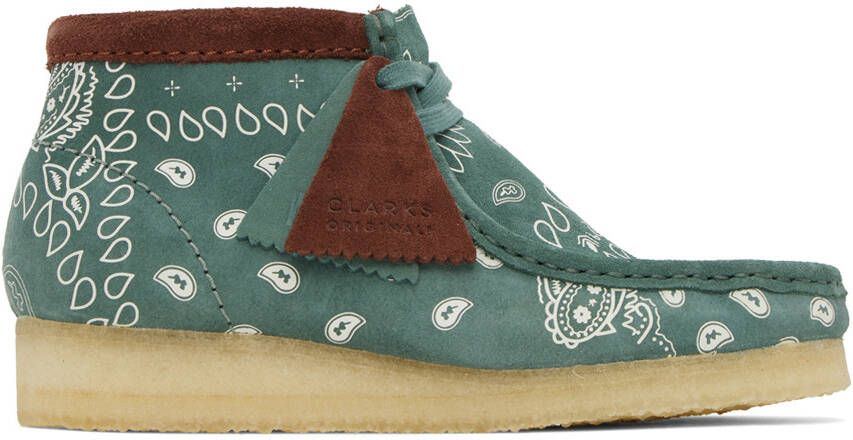 Clarks Originals Green Wallabee Boots