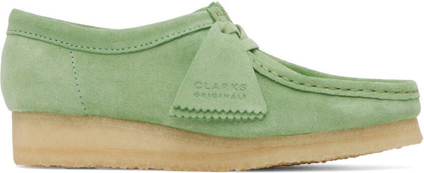 Clarks Originals Green Wallabee Derbys - Picture 5