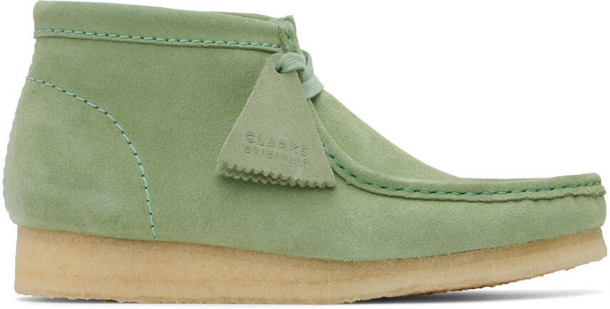 Clarks Originals Green Wallabee Desert Boots - Picture 5