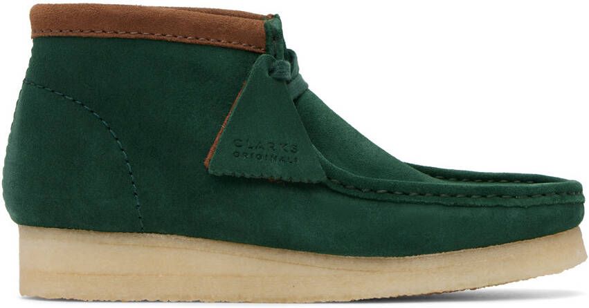 Clarks Originals Green Wallabee Desert Boots