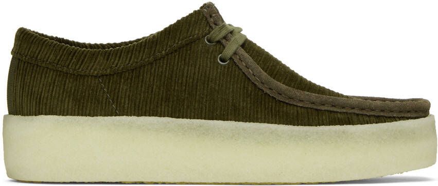 Clarks Originals Khaki Wallabee Cup Oxfords - Picture 5