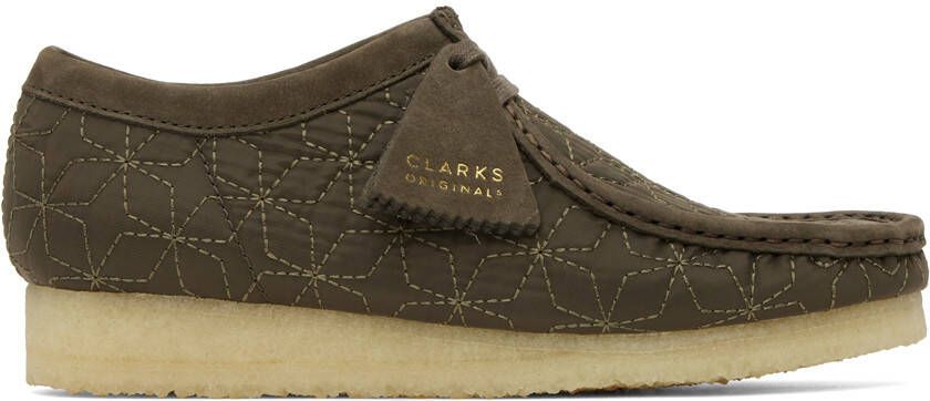 Clarks Originals Khaki Wallabee Derbys