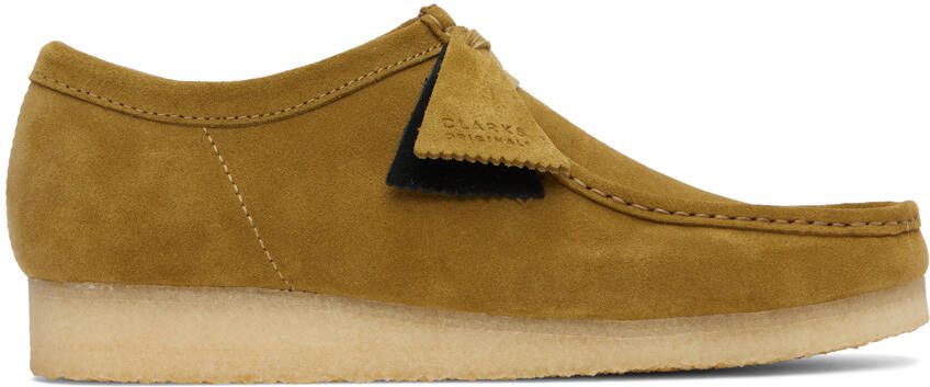 Clarks Originals Khaki Wallabee Oxfords - Picture 4