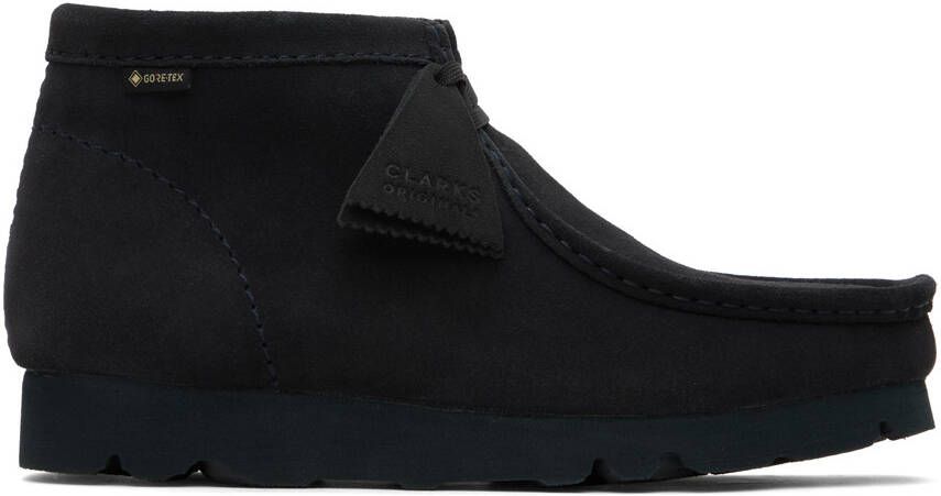 Clarks Originals Navy Beams Edition Wallabee Desert Boots - Picture 5