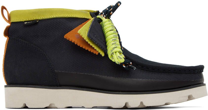 Clarks Originals Navy Wallabee 2.0 GTX Desert Boots