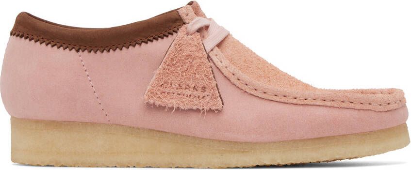 Clarks Originals Pink Wallabee Derbys