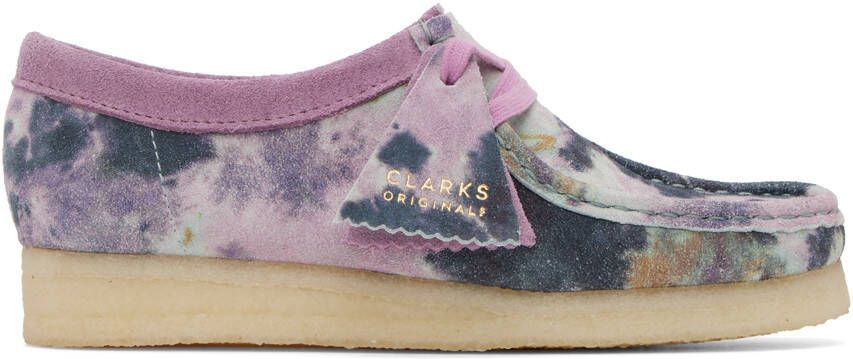 Clarks Originals Purple Wallabee Derbys - Picture 5