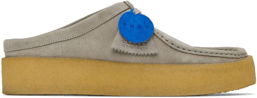 Clarks Originals SSENSE Exclusive Blue Them Skates Edition Wallabee Boots