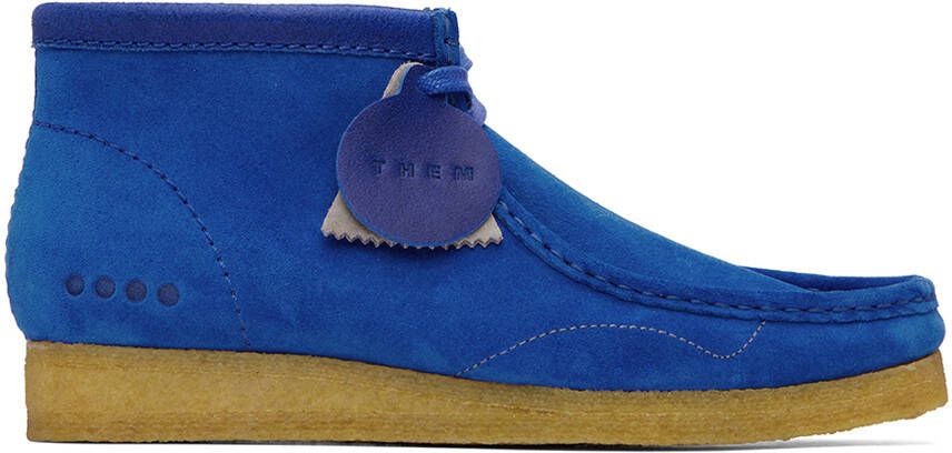 Clarks Originals SSENSE Exclusive Gray Them Skates Edition Wallabeecup Lo Oxfords - Picture 3