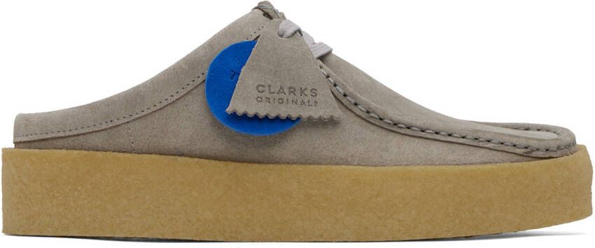 Clarks Originals SSENSE Exclusive Gray Them Skates Edition Wallabeecup Lo Oxfords - Picture 8