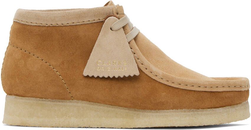Clarks Originals Tan Wallabee Boots