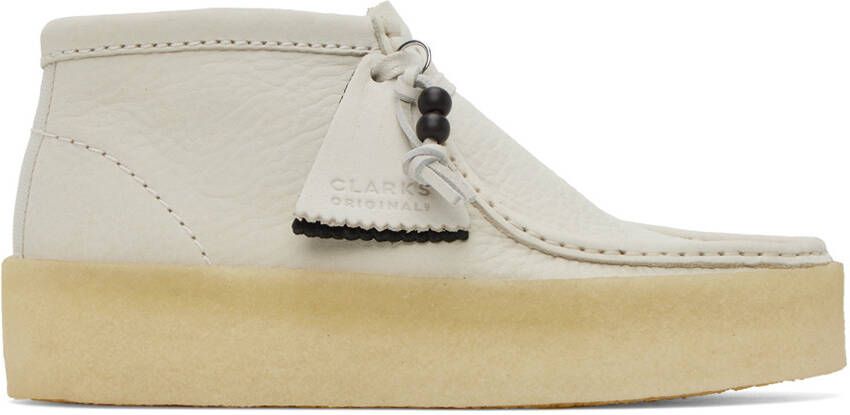 Clarks Originals White Wallabee Cup Boots