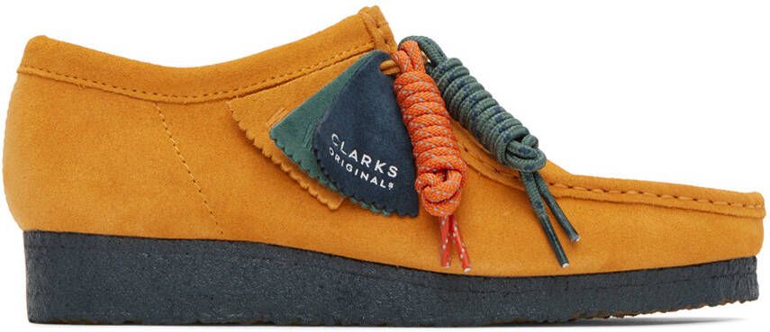 Clarks Originals Yellow & Blue Wallabee Oxfords - Picture 5