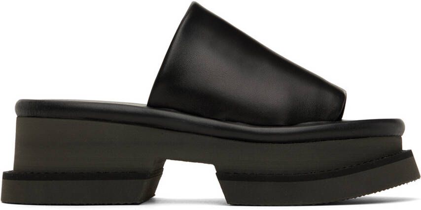 Clergerie Black Faith Sandals - Picture 5