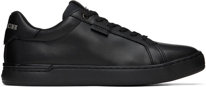 Coach 1941 Black Lowline Low-Top Sneakers - Picture 5
