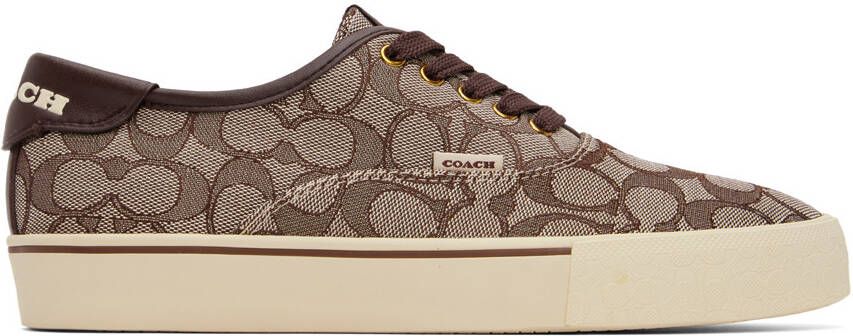 Coach 1941 Brown Skate Sneakers - Picture 5