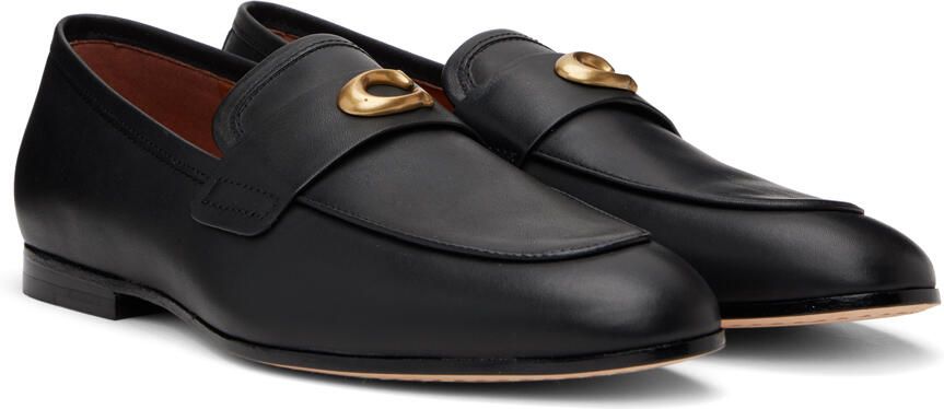 Coach 1941 Black Sculpted Loafers - Picture 2