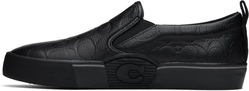 Coach 1941 Black Skate Slip-On Sneakers - Picture 3