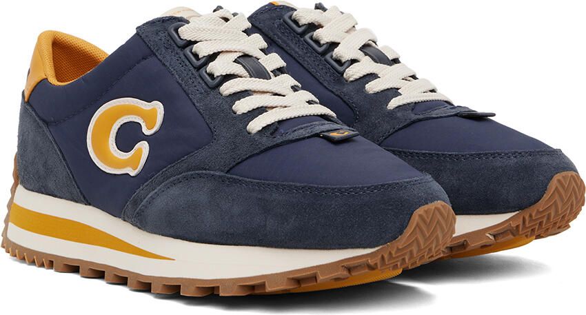 Coach 1941 Navy Runner Sneakers - Picture 2