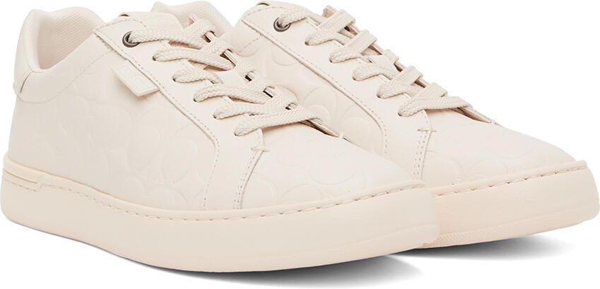 Coach 1941 Off-White Lowline Signature Sneakers - Picture 2