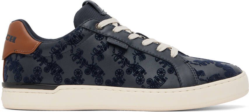 Coach 1941 Navy Lowline Sneakers - Picture 5