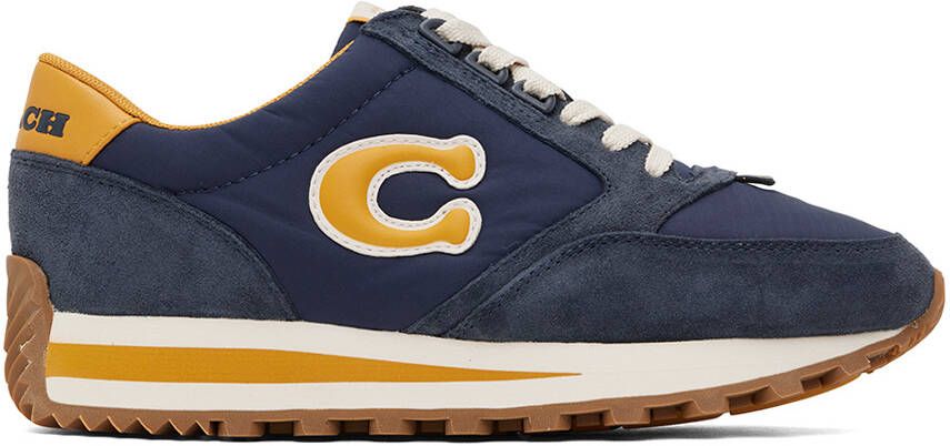 Coach 1941 Navy Runner Sneakers - Picture 5