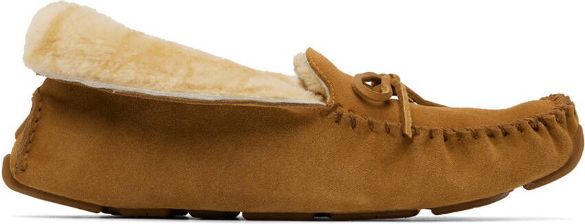 Coach 1941 Tan Shearling Loafers