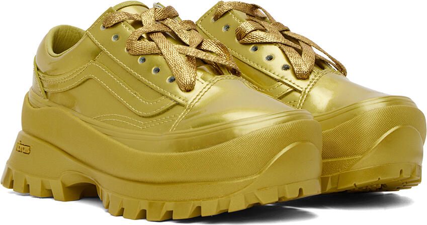 Collina Strada Gold Vans Edition Old Skool Vibram Dx Sneakers - Picture 2