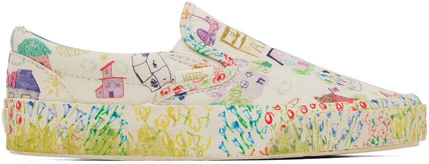 Collina Strada Off-White Vans Edition Classic Slip-On 98 Dx Sneakers - Picture 3