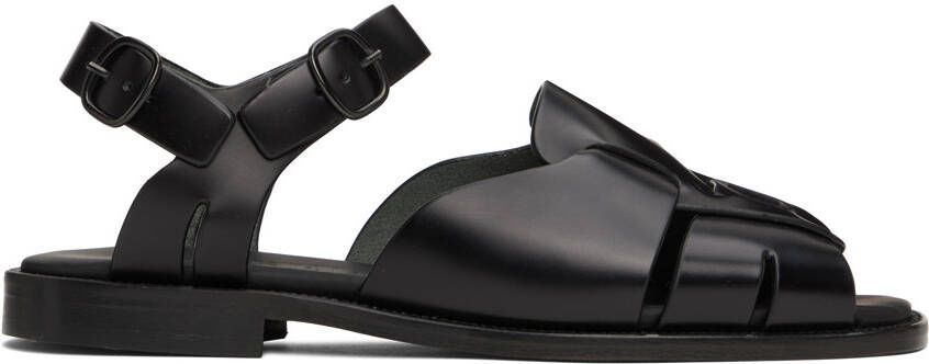 COMMAS Black Hereu Roca Edition Sandals - Picture 5